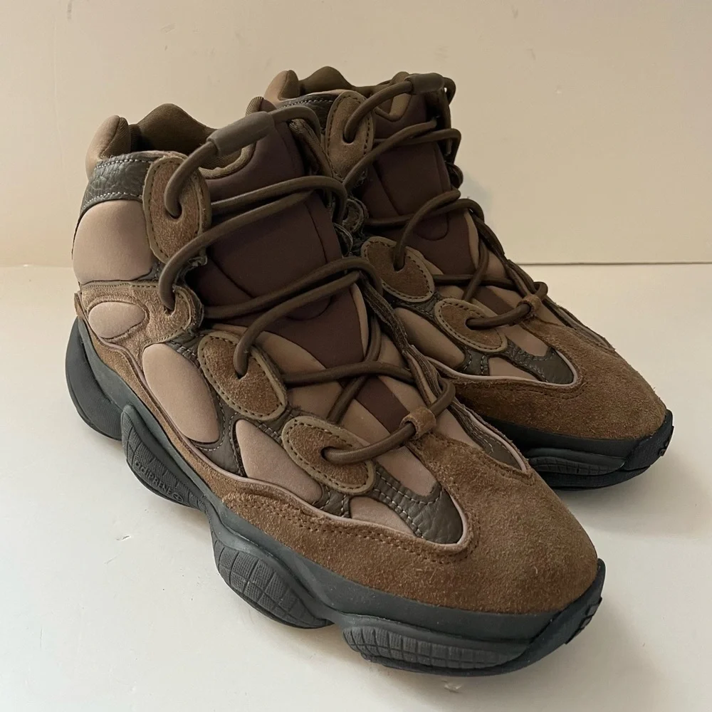Yeezy 500 High Taupe Black Men's Size 7